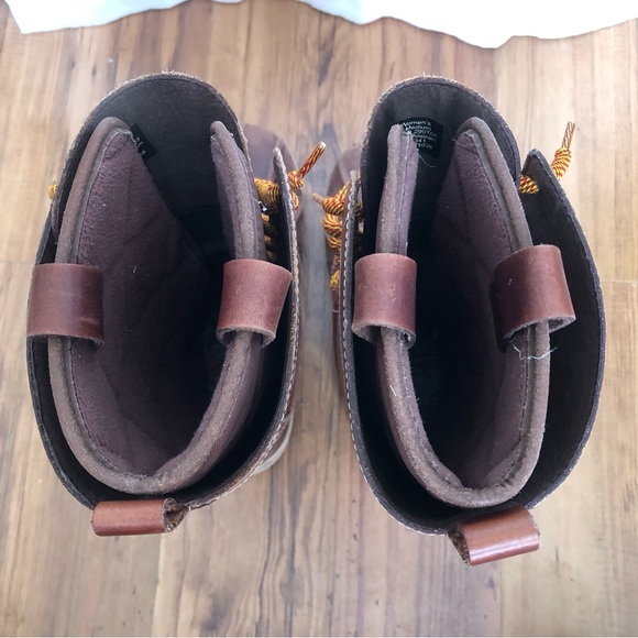 LL Bean All-Weather Bar Harbor Boots 6 Women’s Snow Boot Insulated Tall Leather - Picture 6 of 12